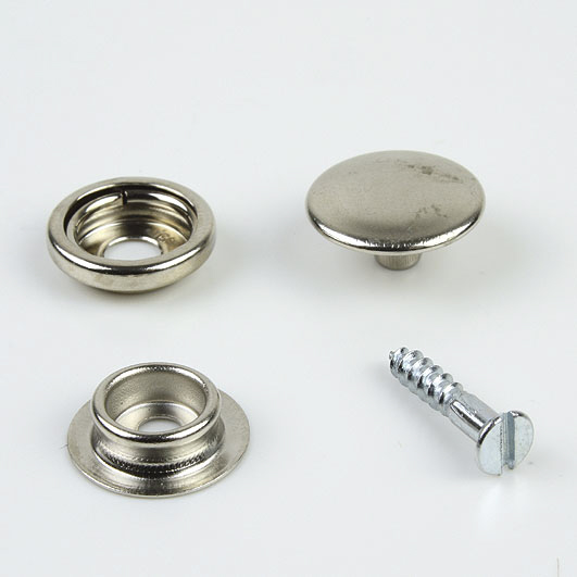 Druckknopf Stoff Schraube