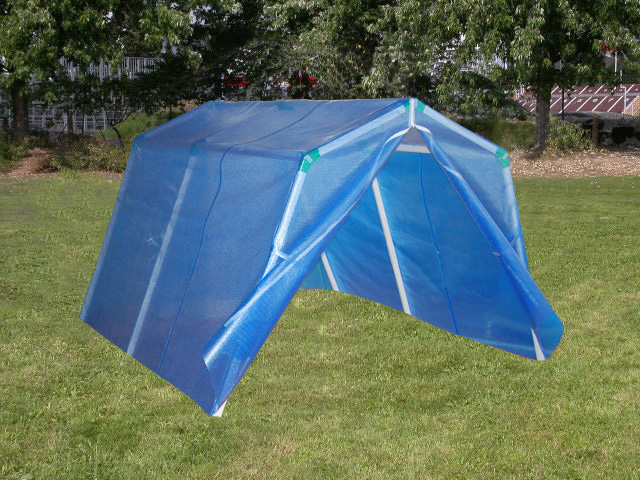 Kroni Haus blau