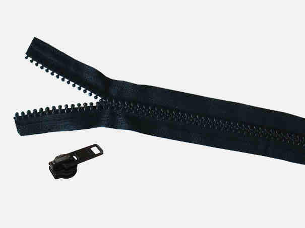 Rei�verschluss schwarz m. Zipper